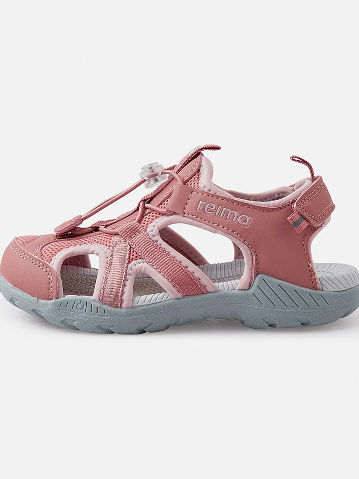 Reima Półsandały "Hiekalla" w kolorze jasnoróżowo-błękitnym rozmiar: 34