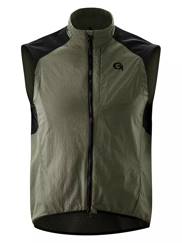 Gonso Kamizelka kolarska "Morti" w kolorze khaki rozmiar: XL