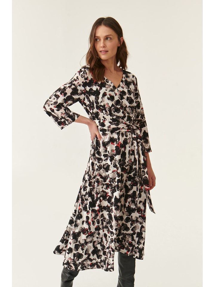 TATUUM Sukienka w kolorze beżowo-czarnym rozmiar: 40