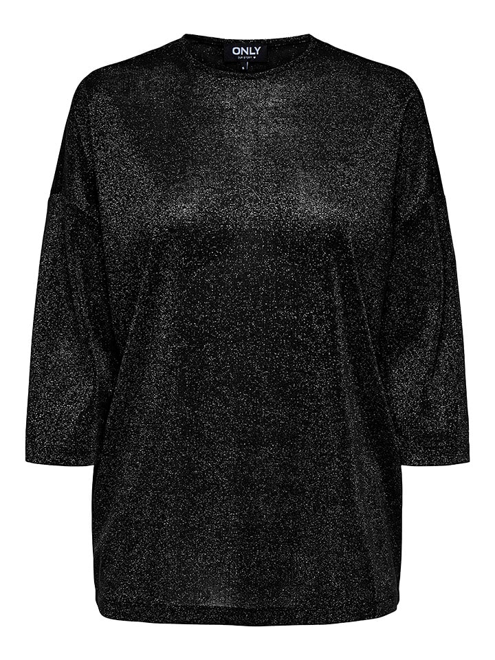 ONLY Carmakoma Bluzka w kolorze czarnym rozmiar: S-42/44