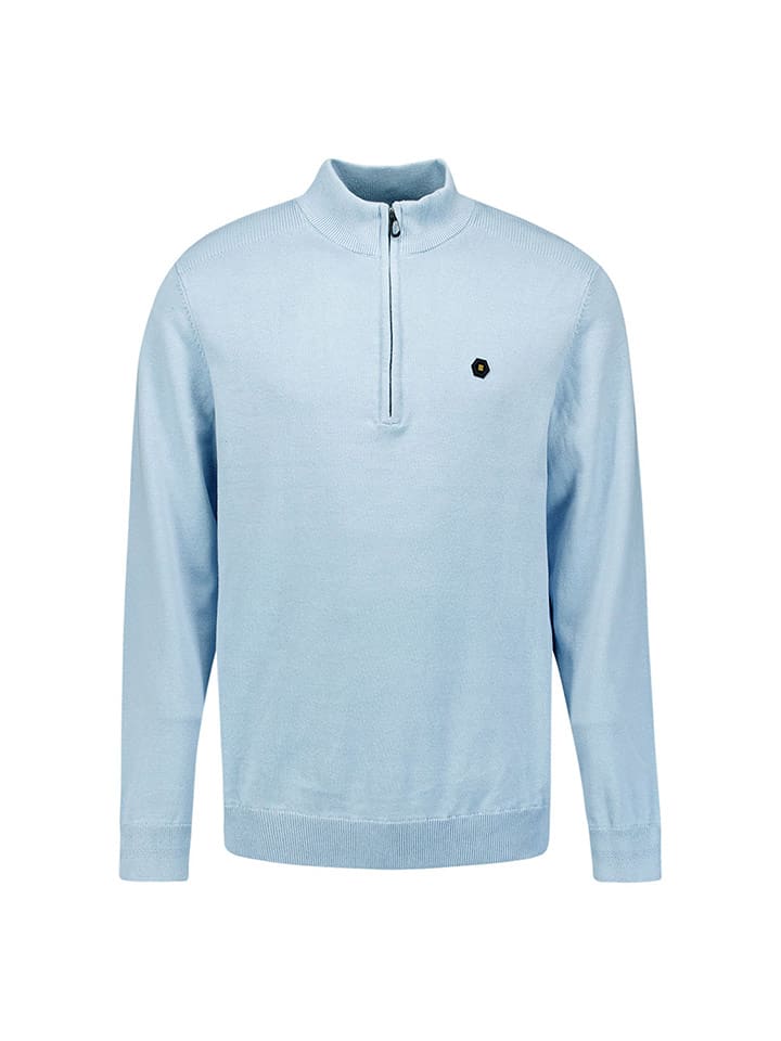 No Excess Sweter w kolorze błękitnym rozmiar: L