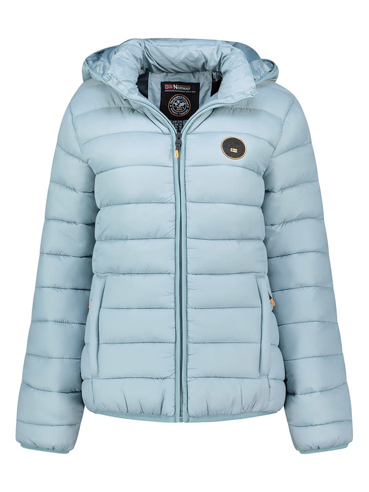 Geographical Norway Kurtka pikowana "Atikamap" w kolorze błękitnym rozmiar: XXL