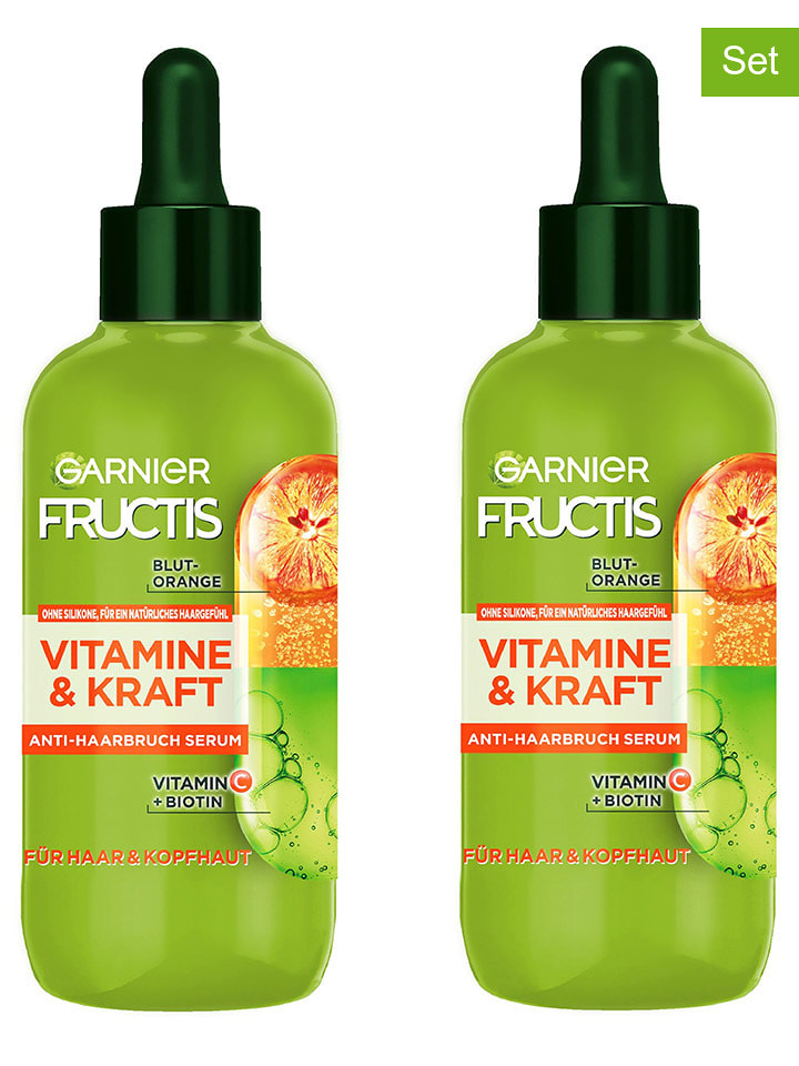 Garnier 2-częściowy zestaw "Fructis Vitamine & Kraft" - po 125 ml rozmiar: onesize