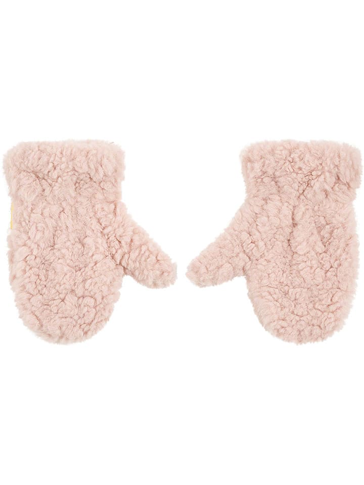 Steiff Rękawiczki w kolorze jasnoróżowym rozmiar: 98-116