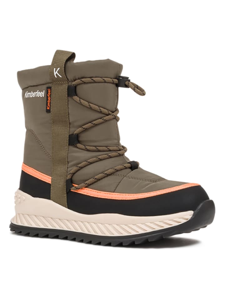 Kimberfeel Kozaki zimowe "Gino" w kolorze khaki rozmiar: 32