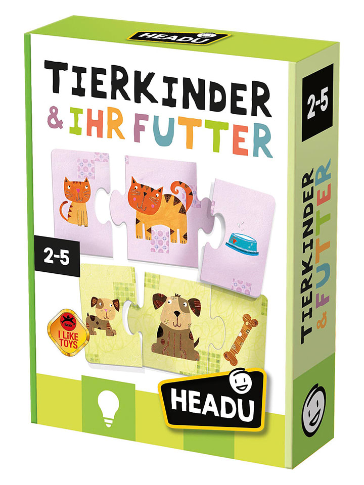 Headu Gra edukacyjna "Małe zwierzęta i ich pożywienie" - 2+ rozmiar: onesize