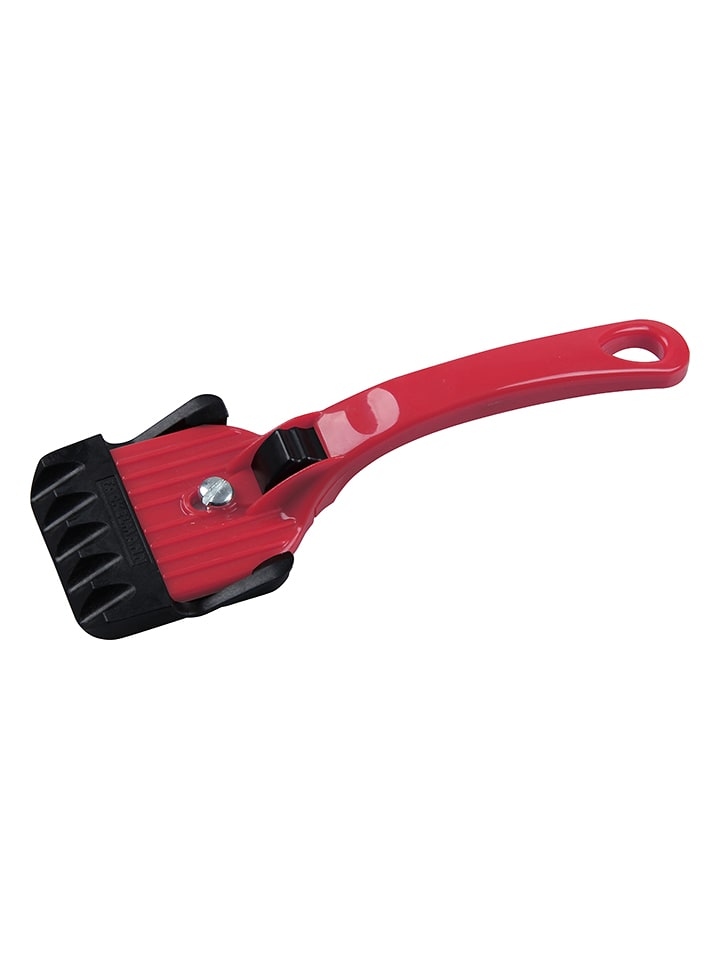 Fackelmann Skrobak "Clean Devil" w kolorze czerwonym do czyszczenia - 18 x 6 cm rozmiar: onesize