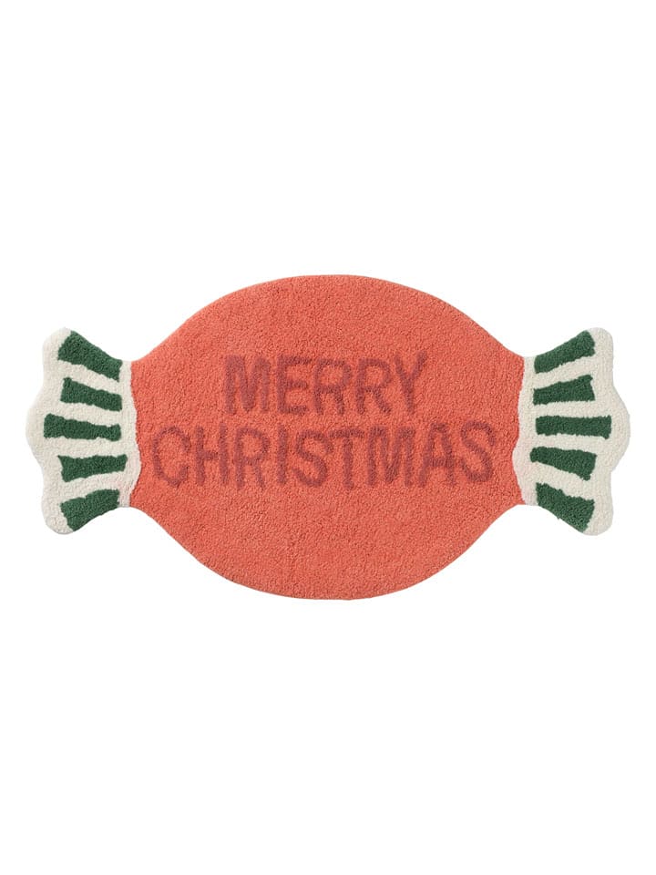 Ellos Home Dywanik łazienkowy "Janna" w kolorze czerwonym - 47 x 90 cm rozmiar: onesize