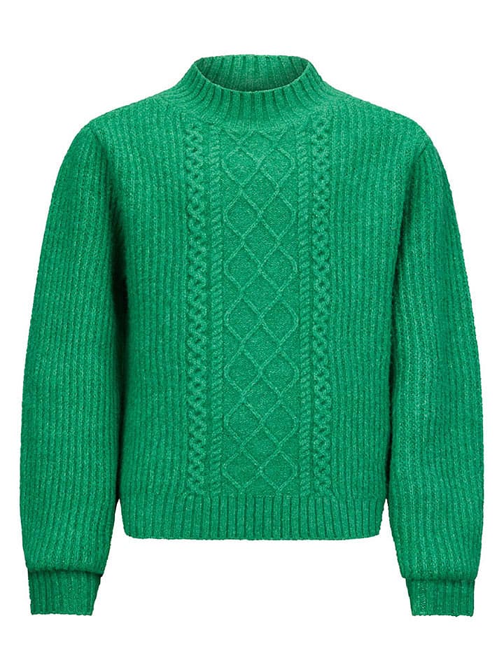 Retour Sweter "Nova" w kolorze zielonym rozmiar: 134/140