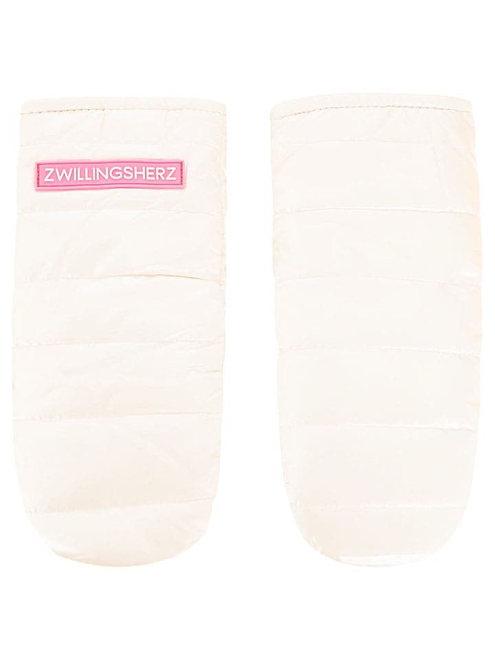 Zwillingsherz Rękawiczki w kolorze białym rozmiar: onesize