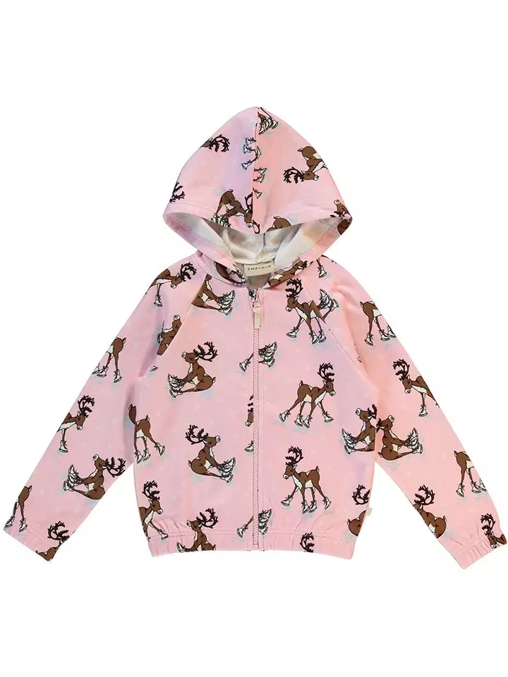 Småfolk Bluza w kolorze jasnoróżowo-brązowym rozmiar: 122/128