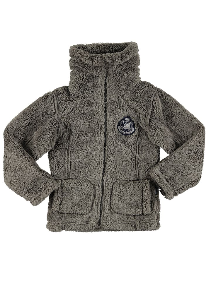 Peak Mountain Kurtka polarowa "Fasana" w kolorze szarym rozmiar: 110