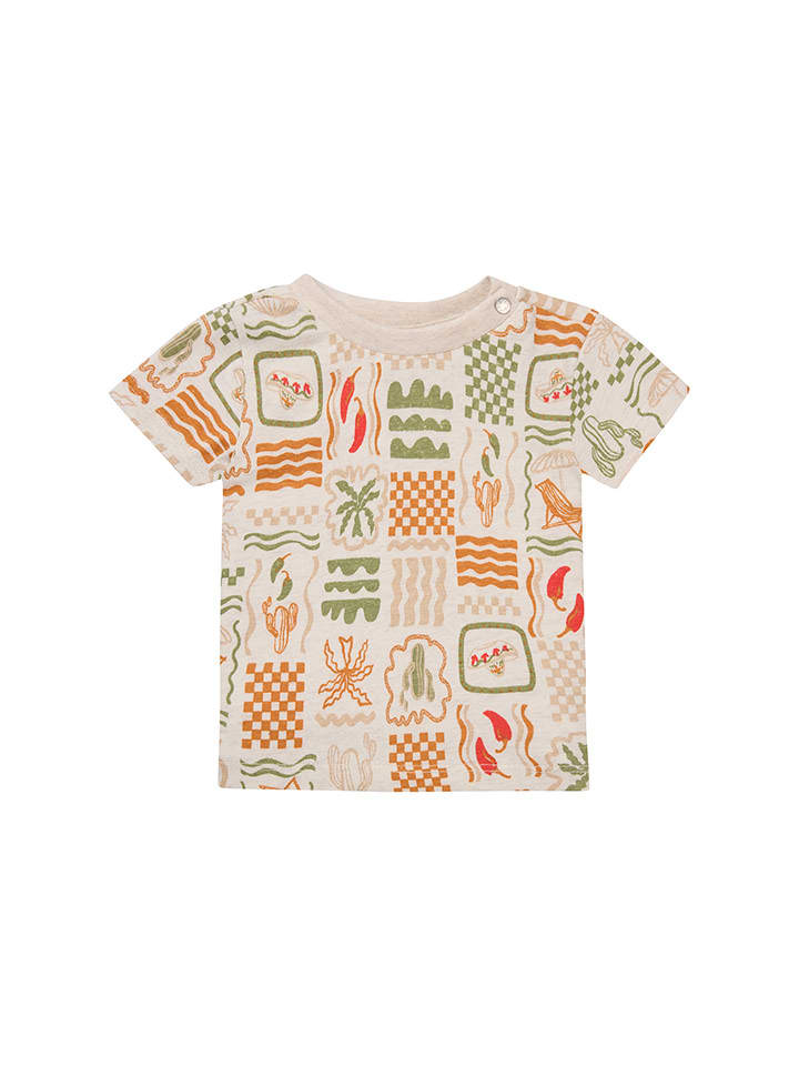 Noppies Koszulka "Okazaki" w kolorze beżowym rozmiar: 92