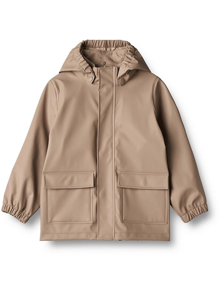 Wheat Kurtka przeciwdeszczowa "Ollo" w kolorze jasnobrązowym rozmiar: 92