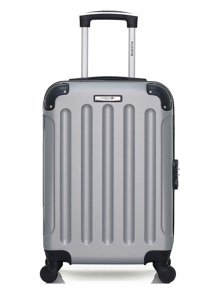 BlueStar Walizka "Madrid" w kolorze szarym - 32 x 46 x 20 cm rozmiar: onesize
