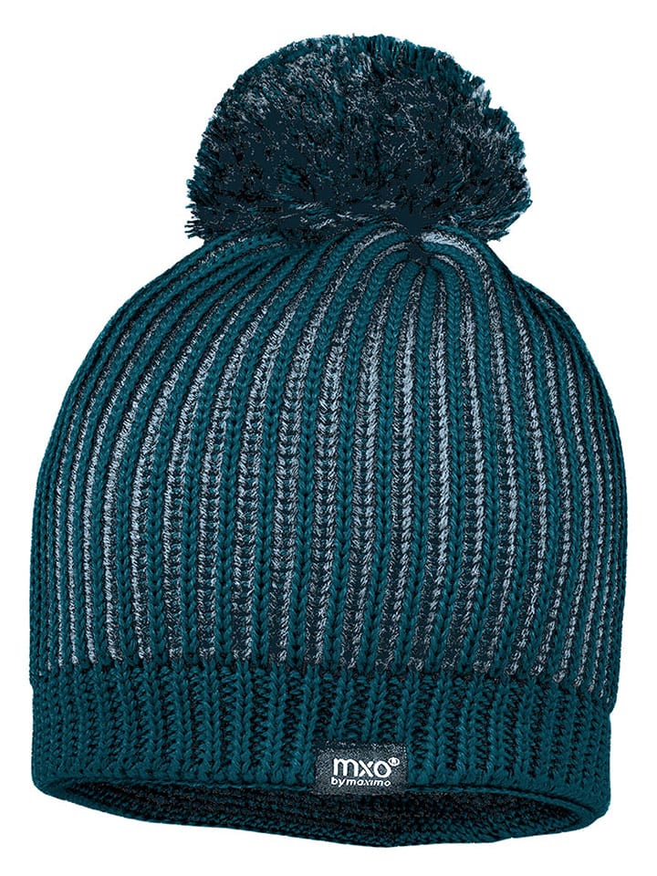 MaxiMo Wełniana czapka w kolorze niebieskim rozmiar: 55 cm