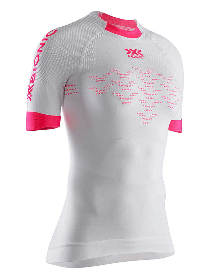 X-Bionic Koszulka w kolorze białym do biegania rozmiar: XL
