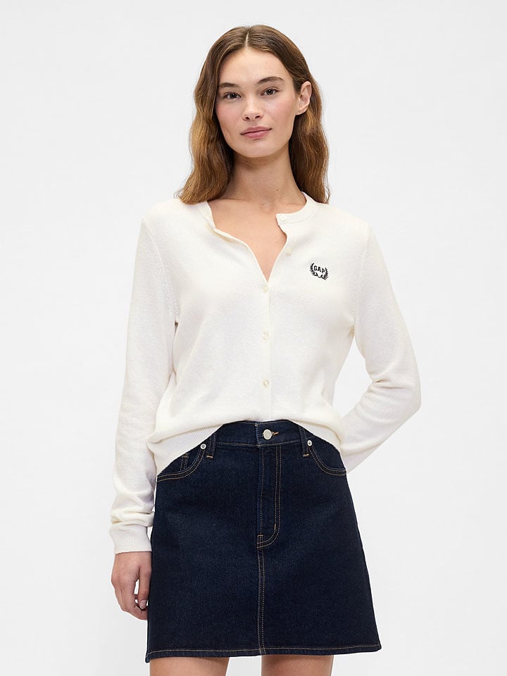 GAP Kardigan w kolorze kremowym rozmiar: M