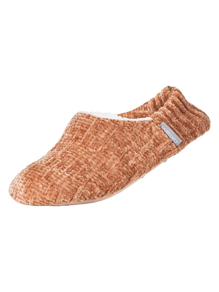 camano Kapcie w kolorze jasnobrązowym rozmiar: 37/38