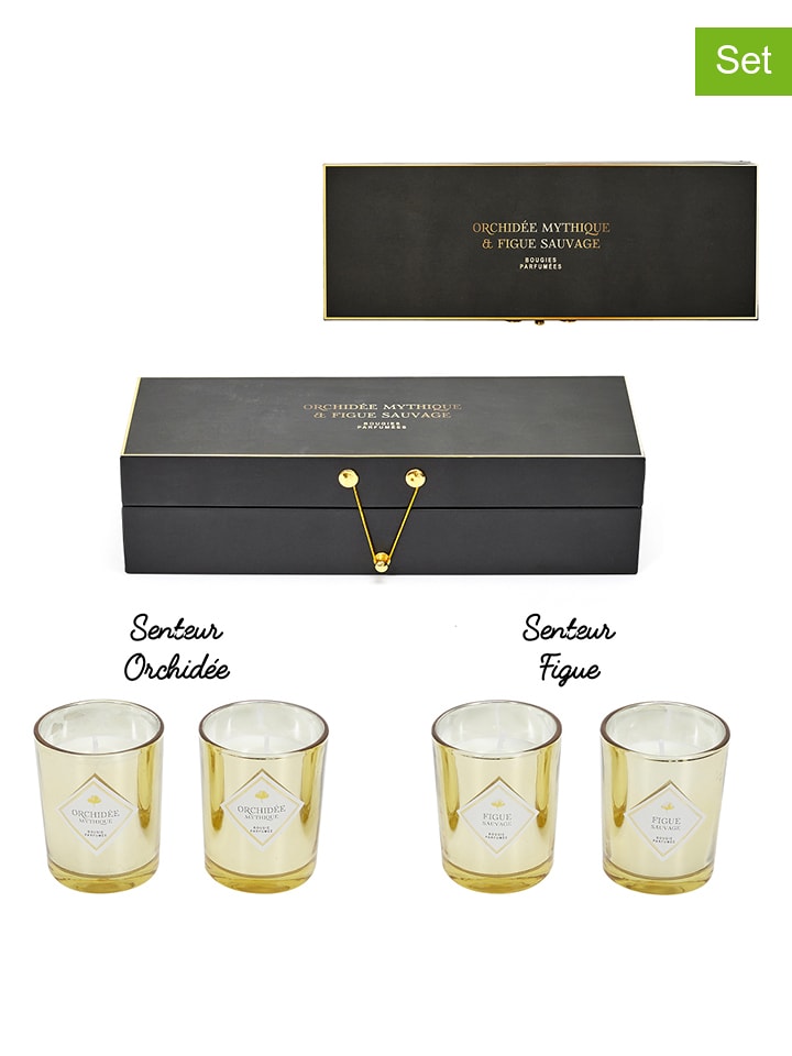 Rétro Chic Świece zapachowe (4 szt.) - 4 x 60 g rozmiar: onesize