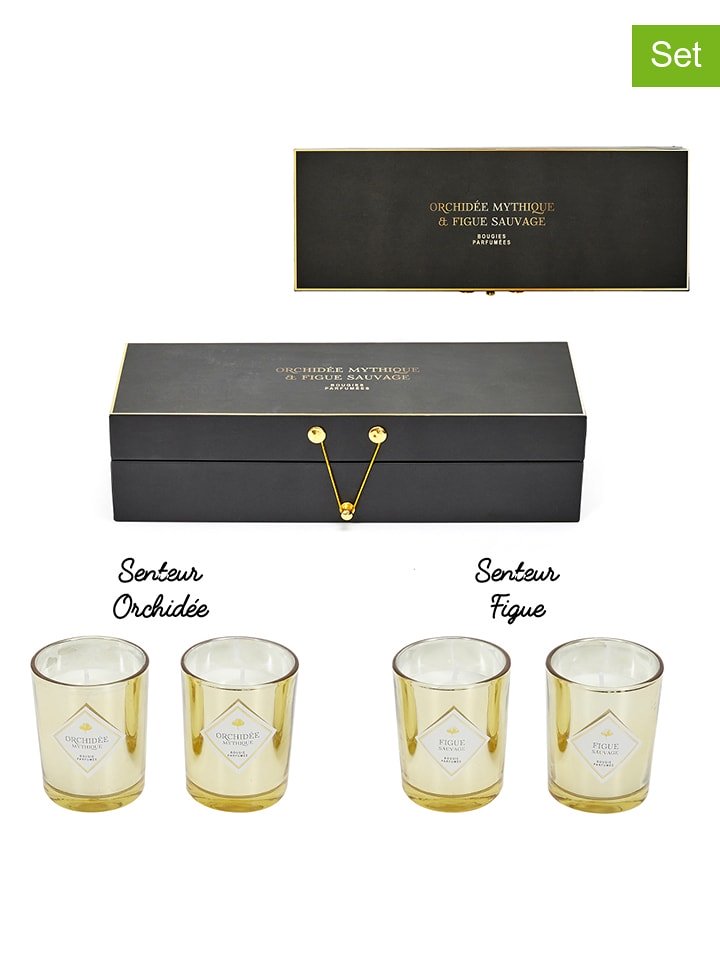 Rétro Chic Świece zapachowe (4 szt.) - 4 x 60 g rozmiar: onesize