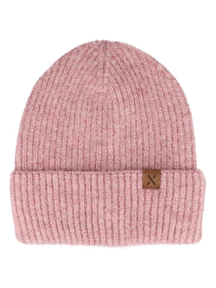 MaxiMo Czapka beanie w kolorze jasnoróżowym rozmiar: 55 cm