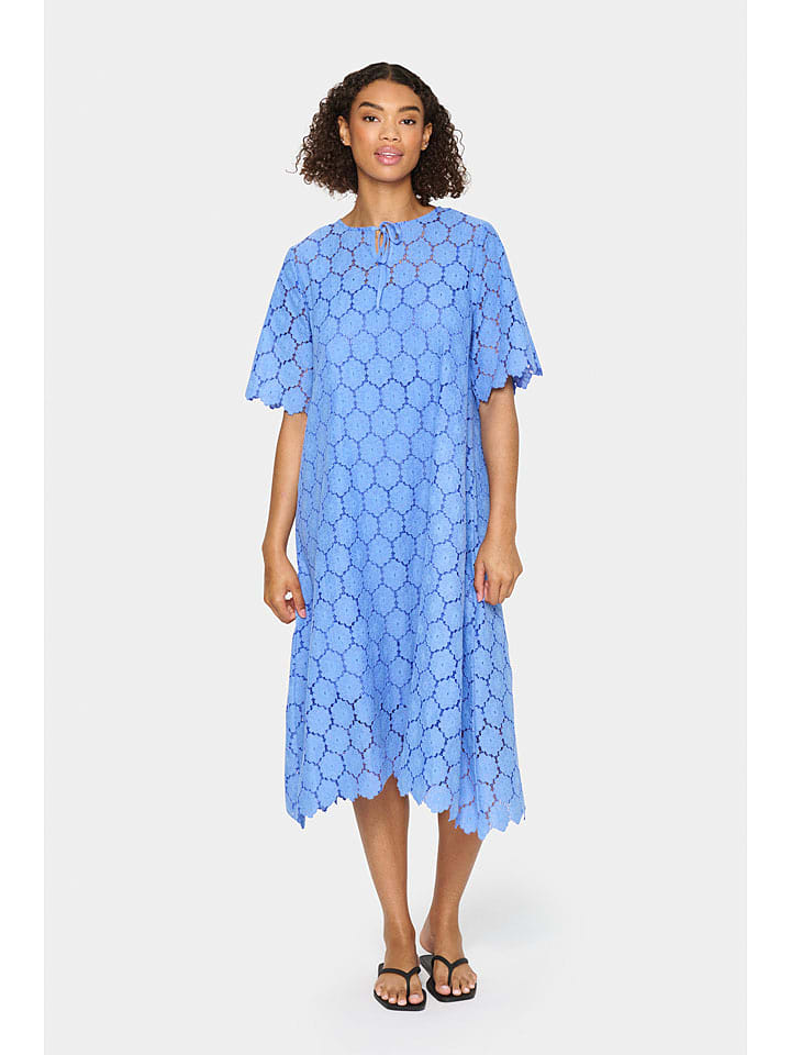 SAINT TROPEZ Sukienka w kolorze błękitnym rozmiar: L