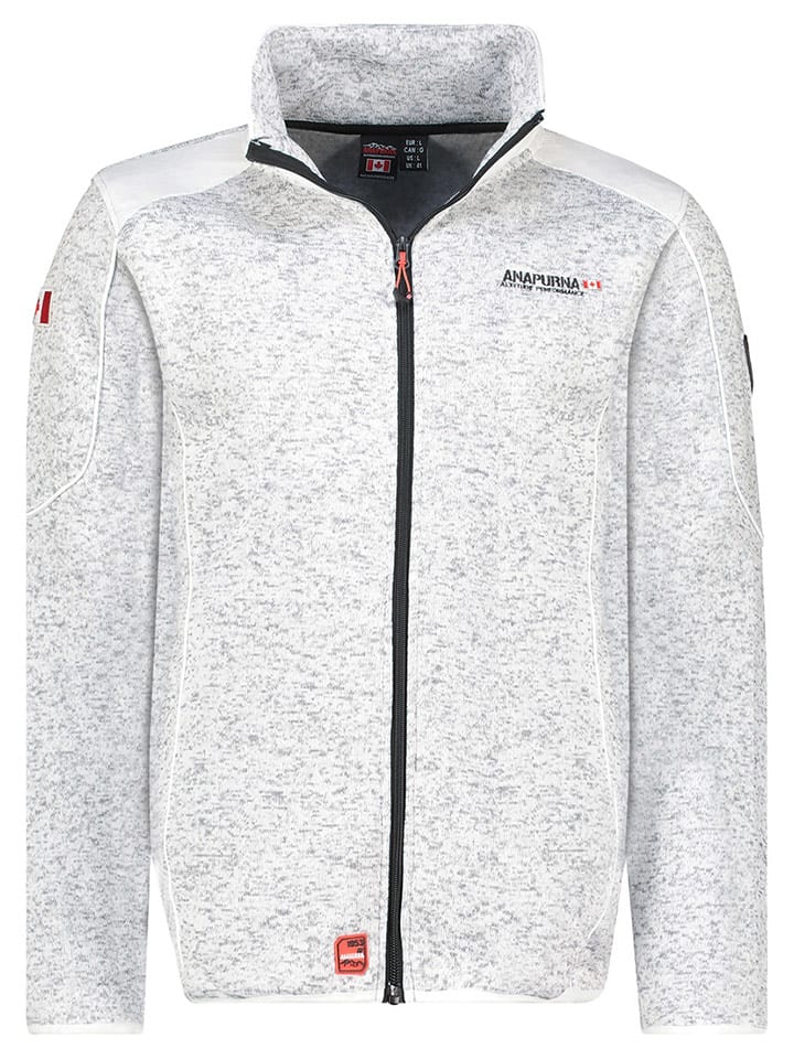 ANAPURNA Kurtka polarowa "Titlana" w kolorze białym rozmiar: 3XL