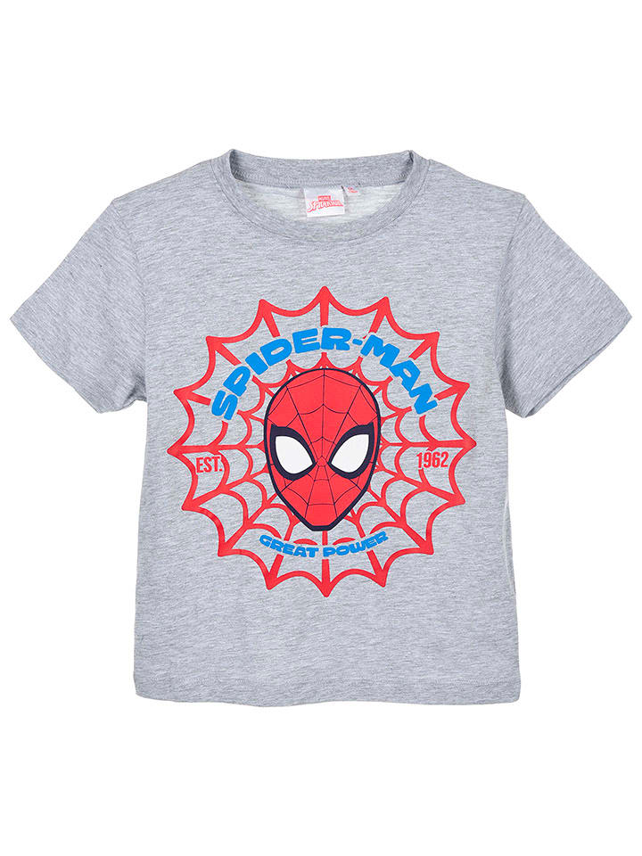 Spiderman Koszulka "Spiderman" w kolorze szarym rozmiar: 98