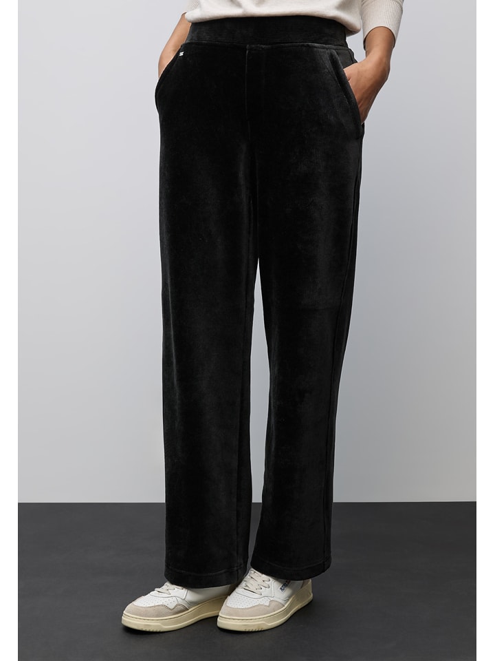 Cecil Spodnie sztruksowe w kolorze czarnym rozmiar: W38/L30