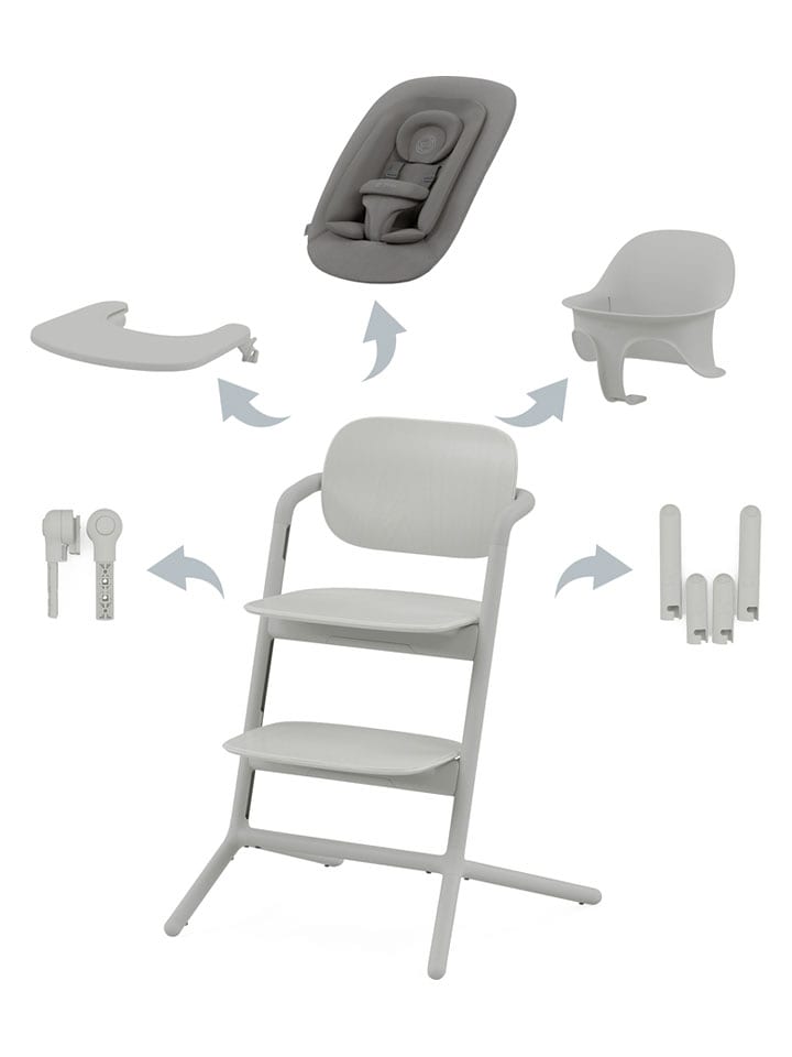 Cybex Krzesełko 4w1 "Lemo" w kolorze szarym do karmienia rozmiar: onesize