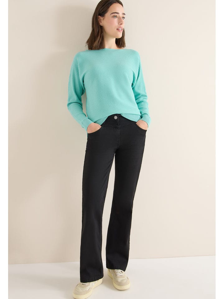 Cecil Sweter w kolorze turkusowym rozmiar: XS