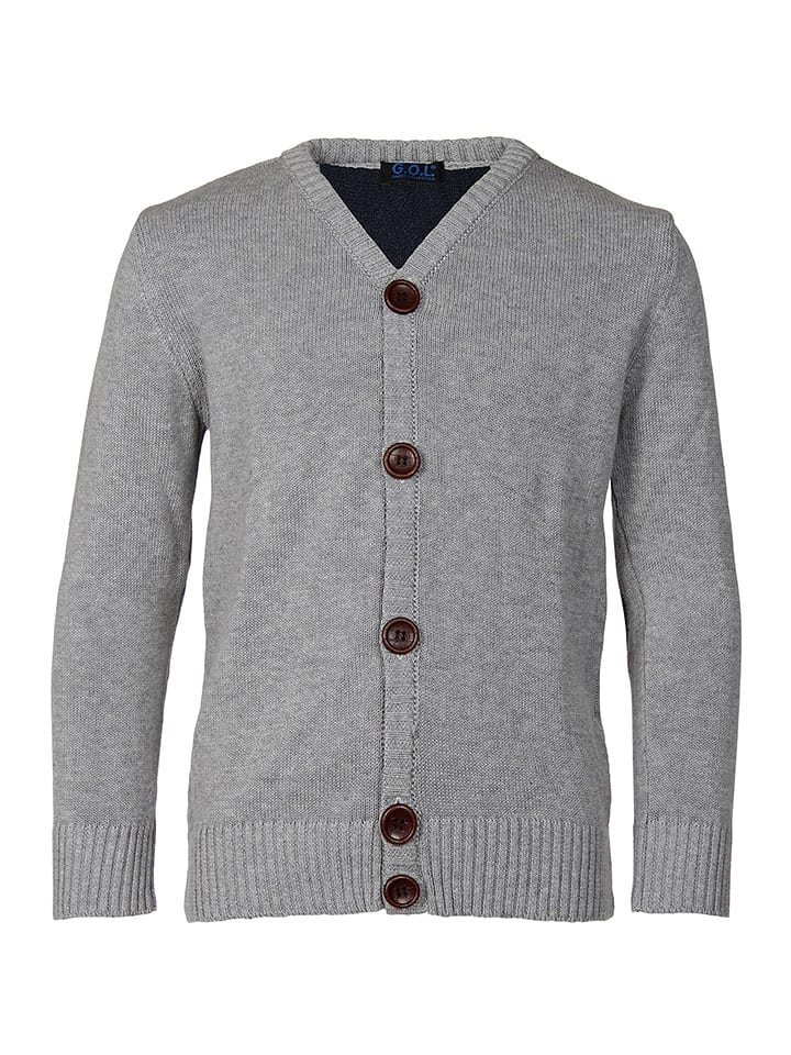 G.O.L.® FINEST COLLECTION Kardigan w kolorze szarym rozmiar: 188