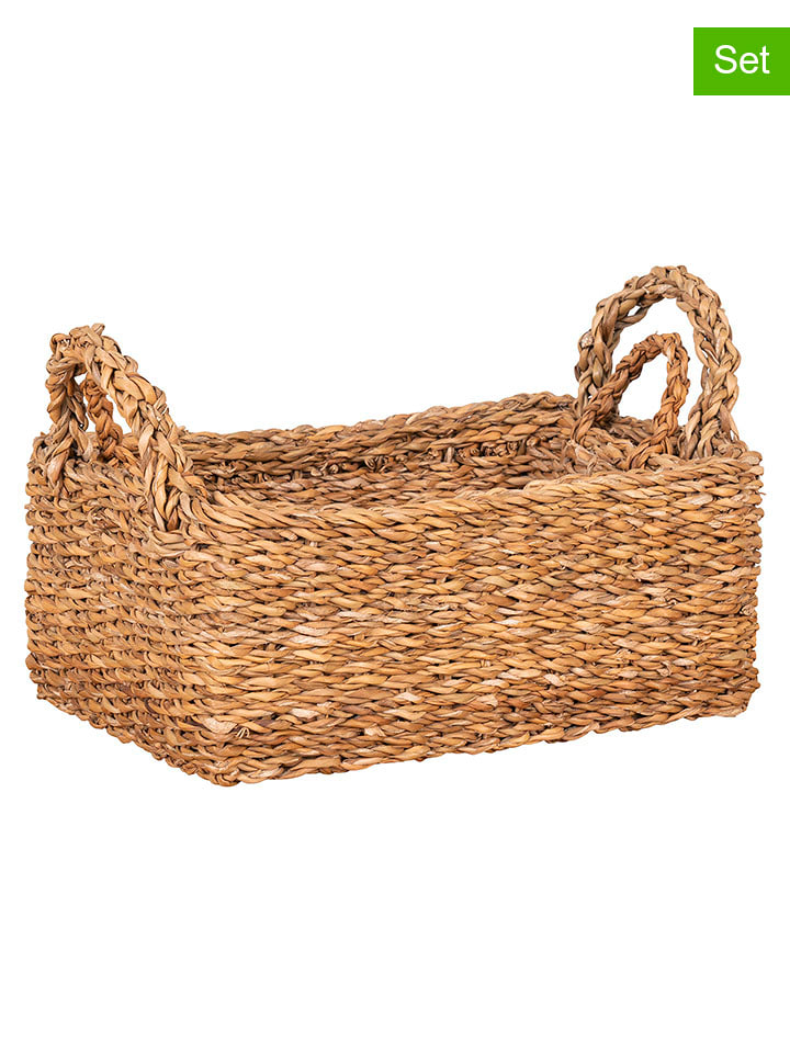 House Nordic Kosze (2 szt.) "Morella" w kolorze jasnobrązowym rozmiar: onesize