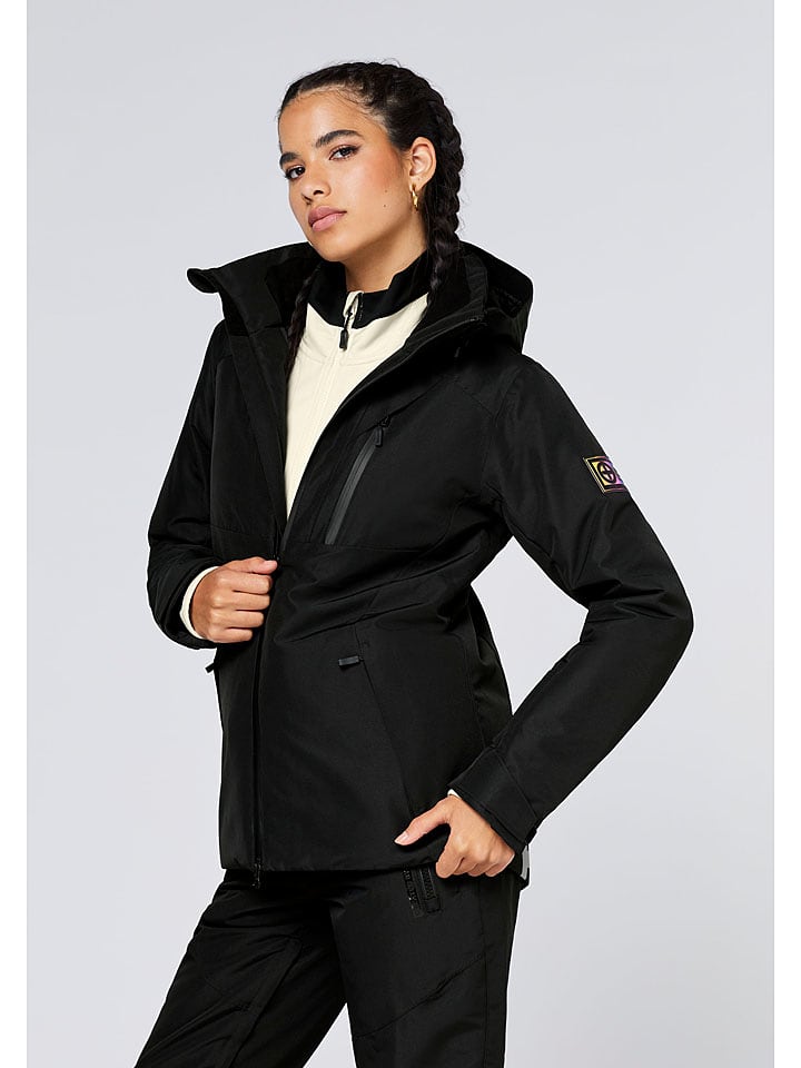 Chiemsee Kurtka narciarska w kolorze czarnym rozmiar: L