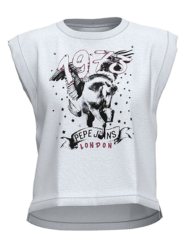 Pepe Jeans Koszulka w kolorze białym rozmiar: M