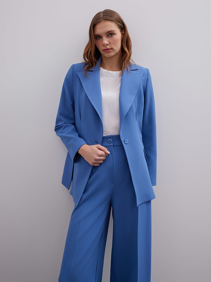 BGN Blezer w kolorze niebieskim rozmiar: 36