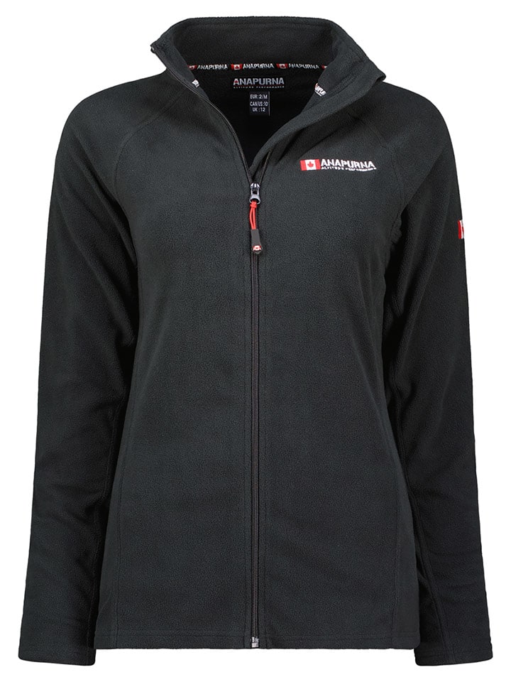 ANAPURNA Kurtka polarowa "Tonneau" w kolorze czarnym rozmiar: M