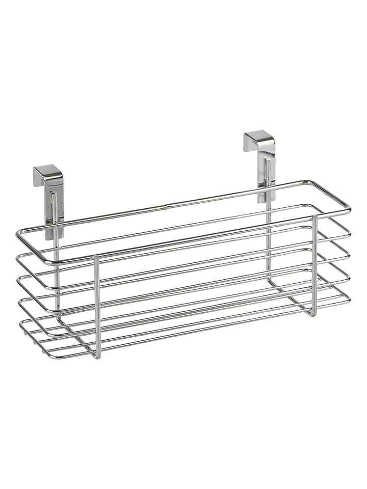 Wenko Koszyk wiszący w kolorze srebrnym - 24 x 11,5 x 10 cm rozmiar: onesize