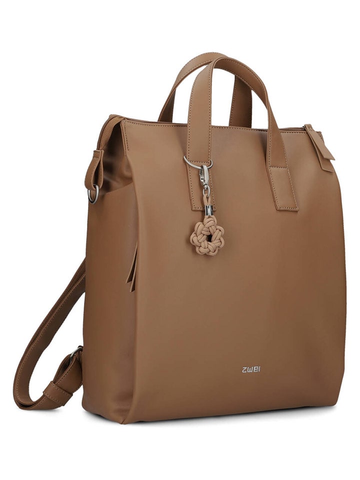 Zwei Plecak w kolorze jasnobrązowym - 31 x 38 x 14 cm rozmiar: onesize