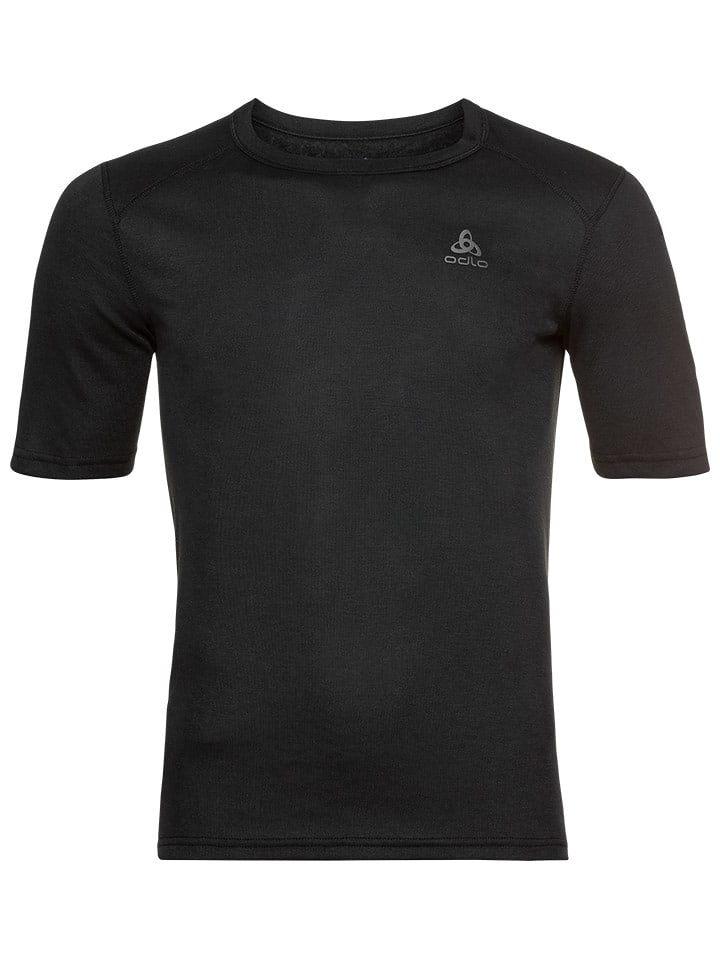 Odlo Podkoszulek funkcyjny "Active Warm Eco" w kolorze czarnym rozmiar: XXL