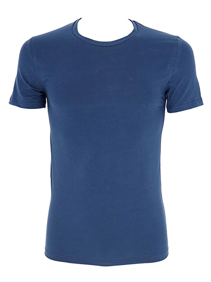 COTONELLA Koszulka w kolorze niebieskim rozmiar: L