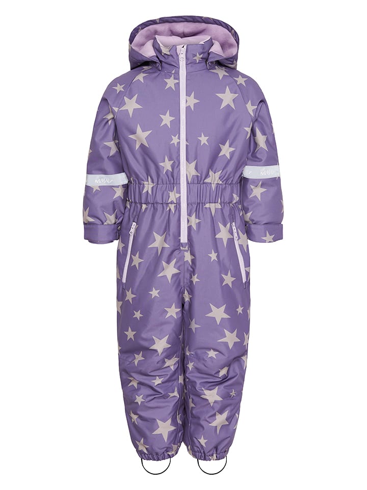 HULABALU Kombinezon zimowy "X-Stars" w kolorze lawendowym rozmiar: 110