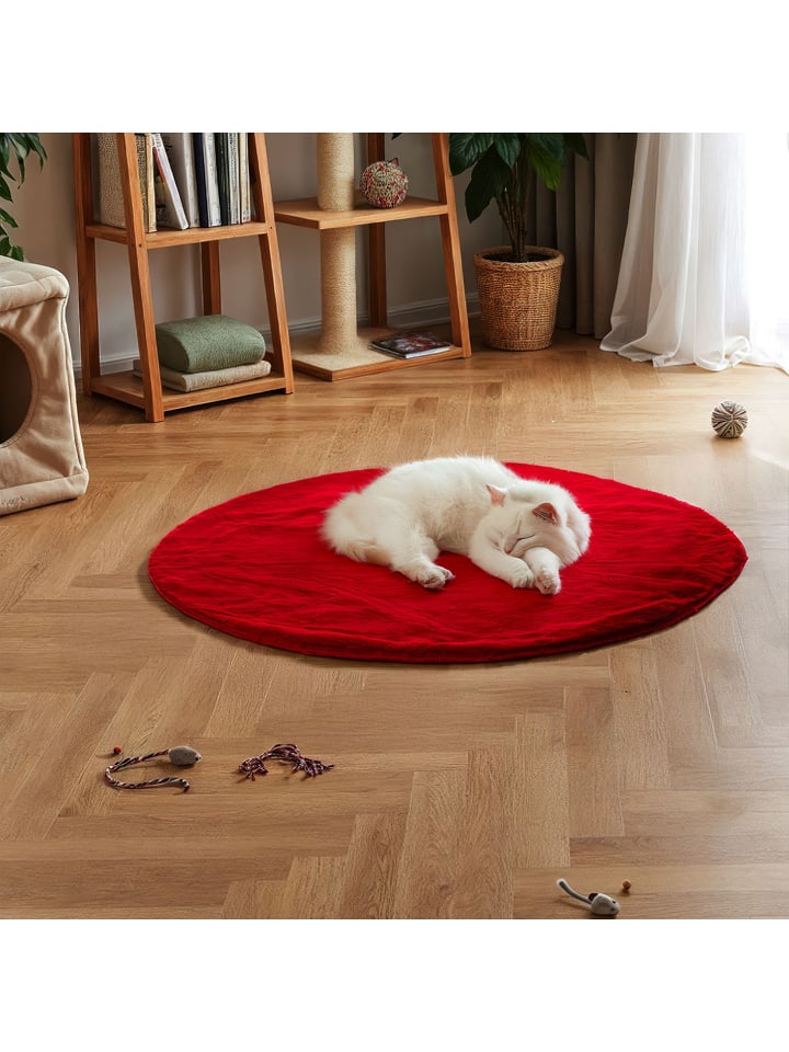 Paws&Whiskers Koc w kolorze czerwonym dla kota rozmiar: 50x50 cm