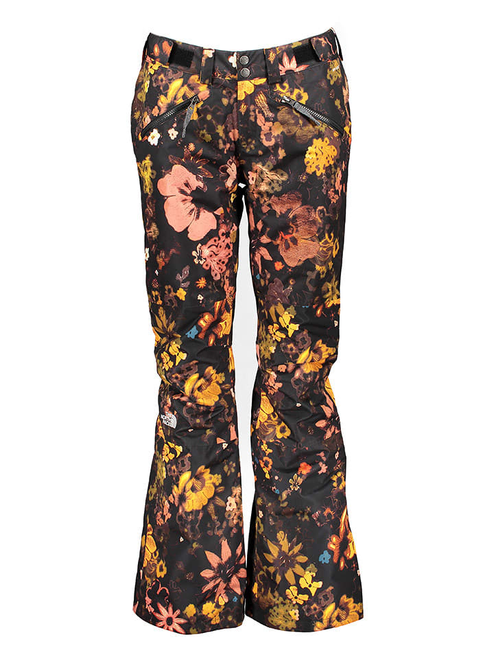 The North Face Spodnie narciarskie "Aboutaday" w kolorze szaro-żółtym rozmiar: XS