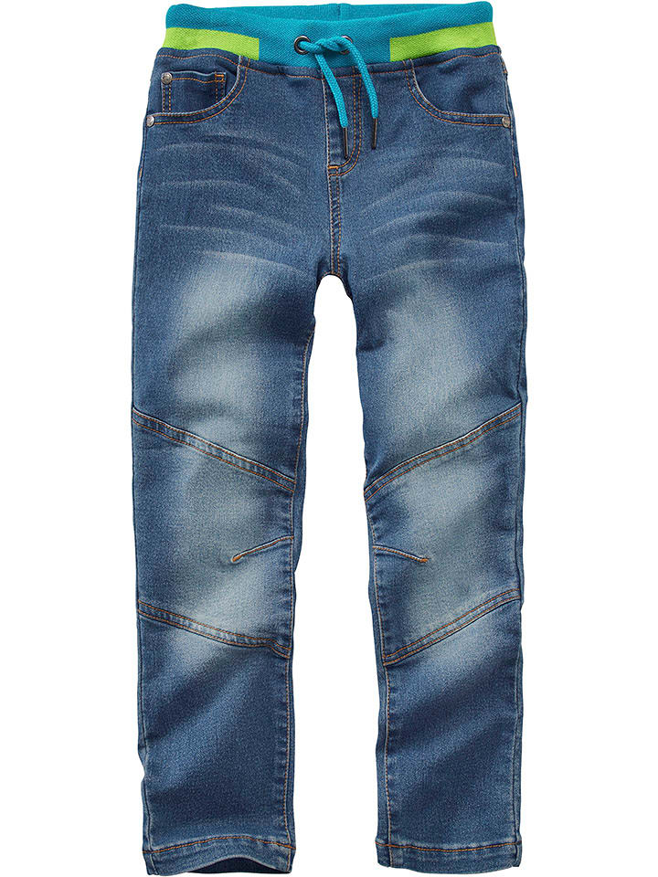 JAKO-O Dżinsy - Regular fit - w kolorze niebieskim rozmiar: 80