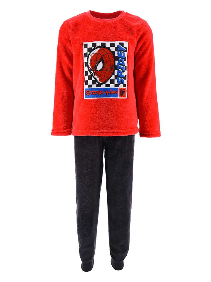 Spiderman Piżama "Spider-Man" w kolorze czerwono-granatowym rozmiar: 128