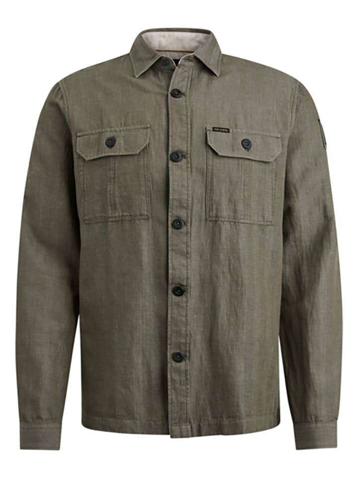 PME Legend Koszula - Regular fit - w kolorze khaki rozmiar: S