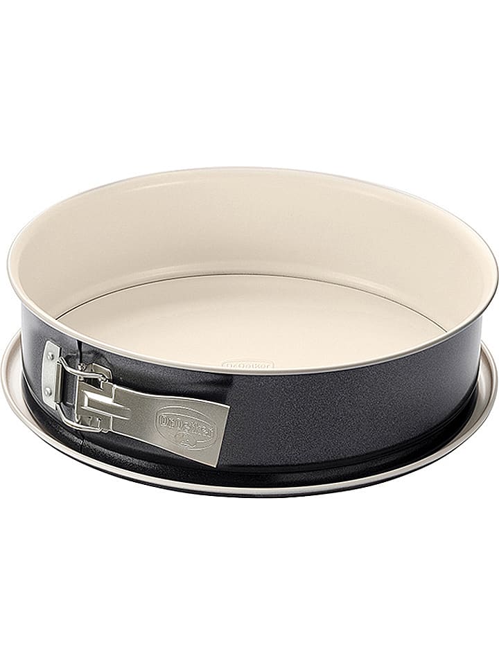 Dr. Oetker Tortownica "Bake Trend" w kolorze antracytowo-białym - Ø 26 cm rozmiar: onesize