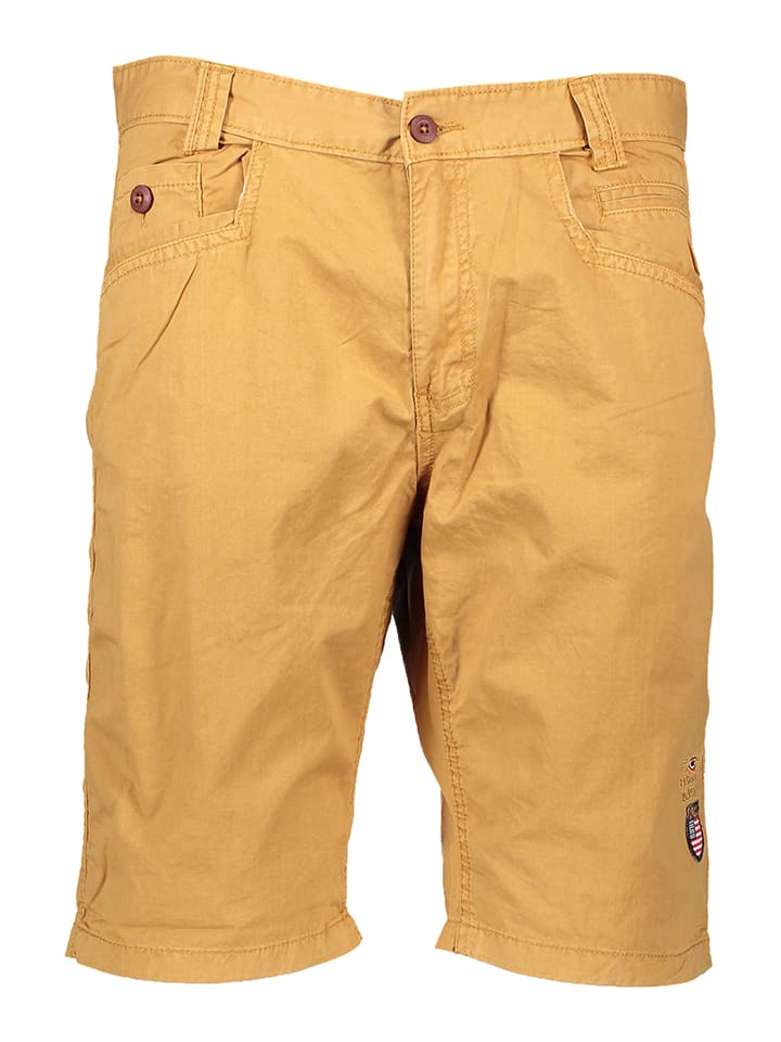 Peak Mountain Bermudy w kolorze żółtym rozmiar: L